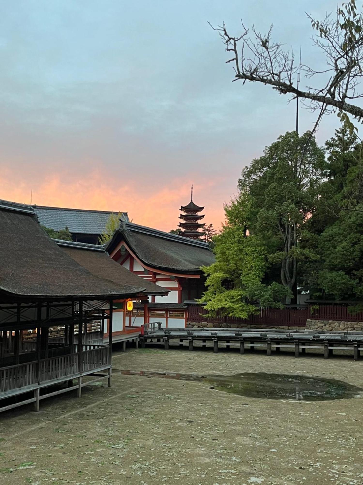 宮島 町家宿 進龍庵 Hatsukaichi Ngoại thất bức ảnh